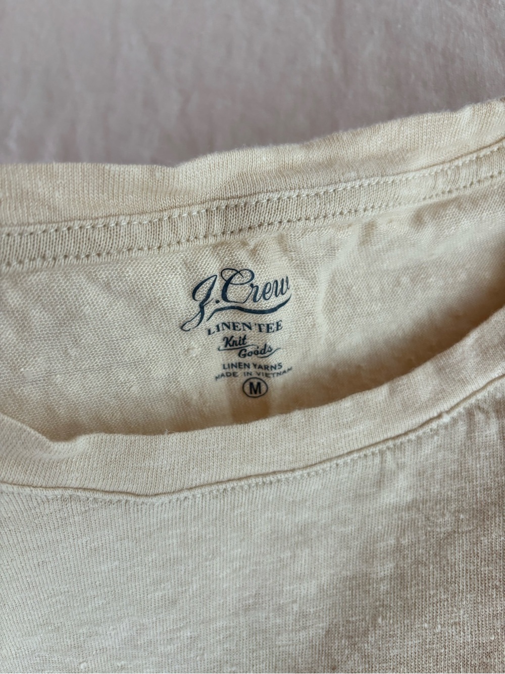Linen Jersey Tee - Picture 2 of 5